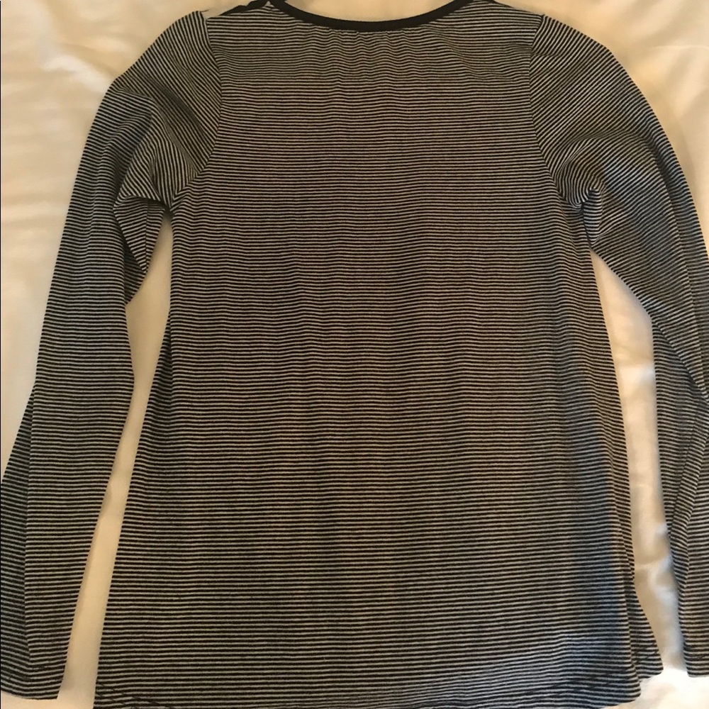 striped long sleeve shirt